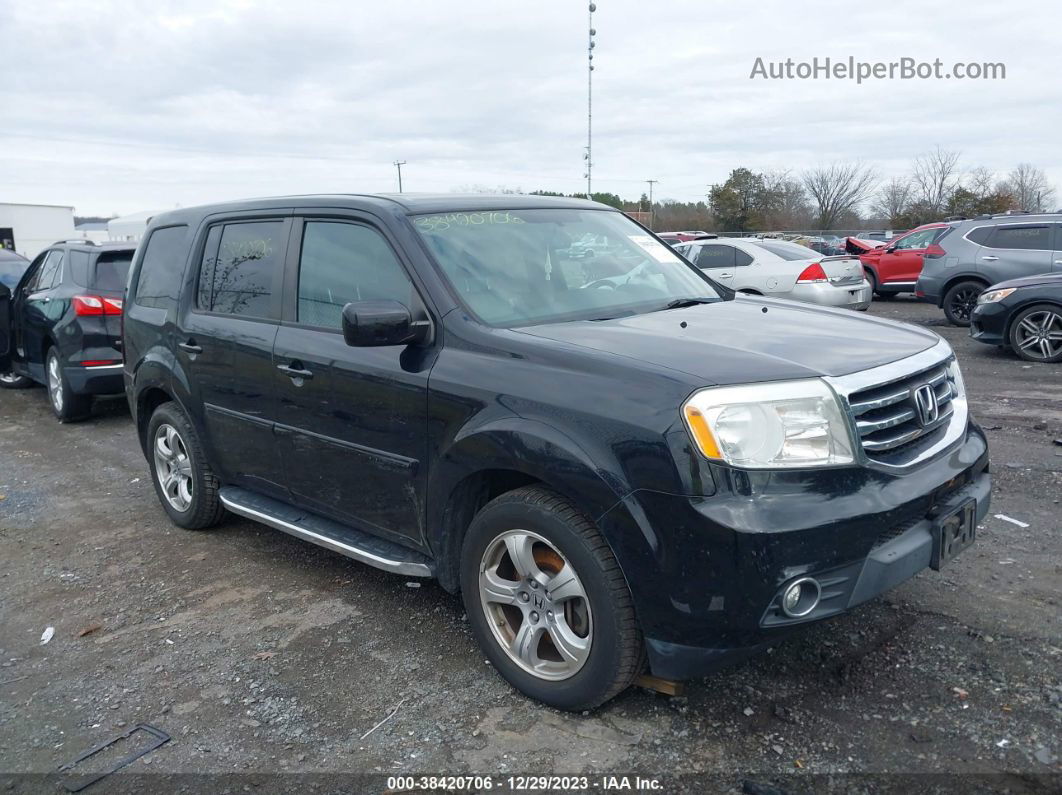 2015 Honda Pilot Ex-l Черный vin: 5FNYF4H74FB009952