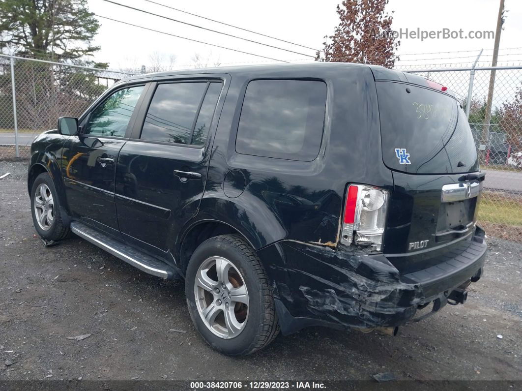 2015 Honda Pilot Ex-l Черный vin: 5FNYF4H74FB009952