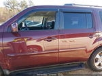 2013 Honda Pilot Ex-l Maroon vin: 5FNYF4H76DB046031