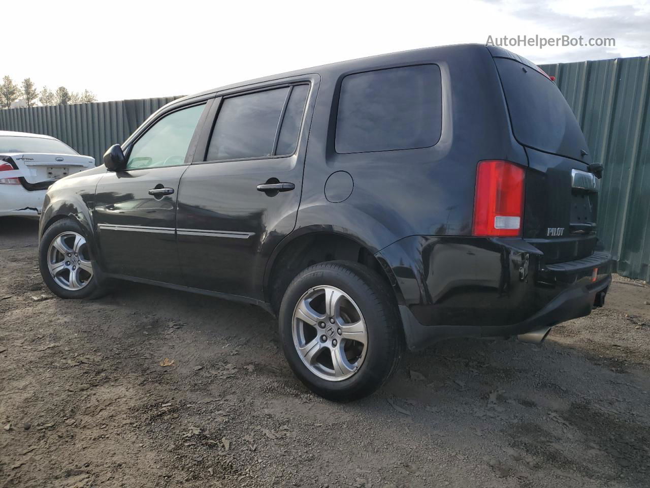 2013 Honda Pilot Exln Black vin: 5FNYF4H78DB005965