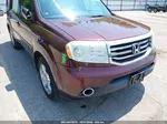 2013 Honda Pilot Ex-l Burgundy vin: 5FNYF4H7XDB039244