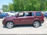 2013 Honda Pilot Ex-l Burgundy vin: 5FNYF4H7XDB039244