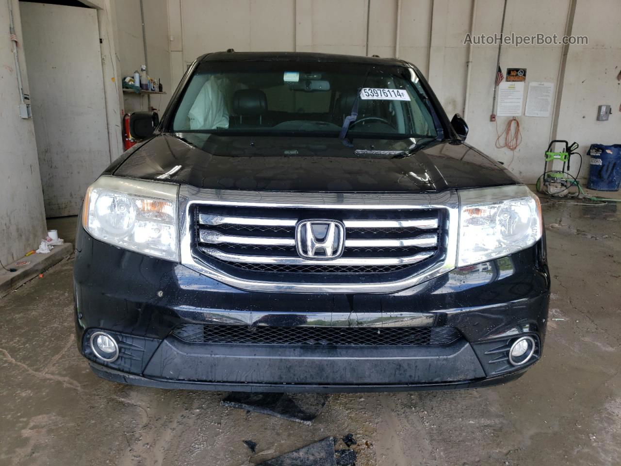 2013 Honda Pilot Touring Black vin: 5FNYF4H90DB051906