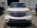 2013 Honda Pilot Touring White vin: 5FNYF4H92DB036050