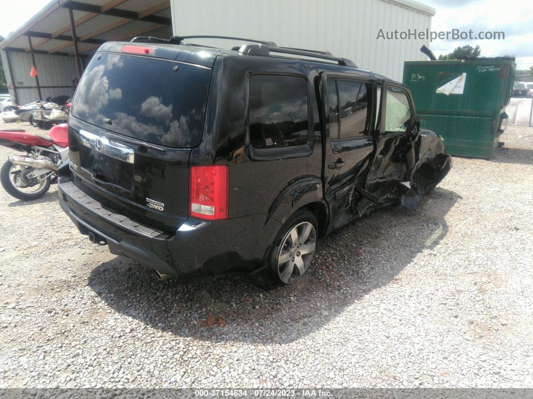 2013 Honda Pilot Touring Black vin: 5FNYF4H92DB040678