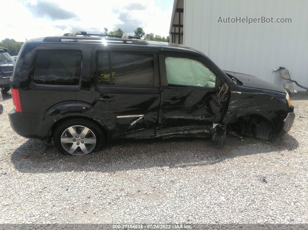 2013 Honda Pilot Touring Black vin: 5FNYF4H92DB040678