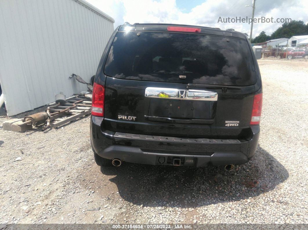 2013 Honda Pilot Touring Black vin: 5FNYF4H92DB040678