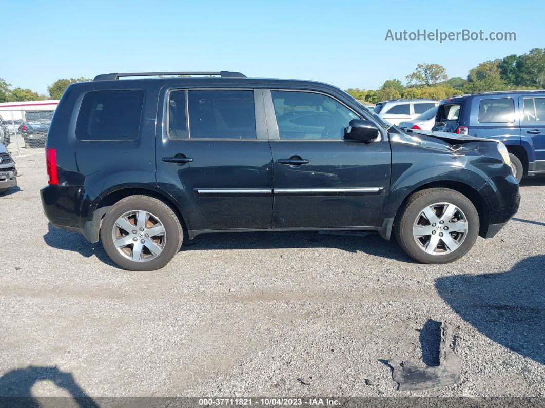 2013 Honda Pilot Touring Black vin: 5FNYF4H92DB075849