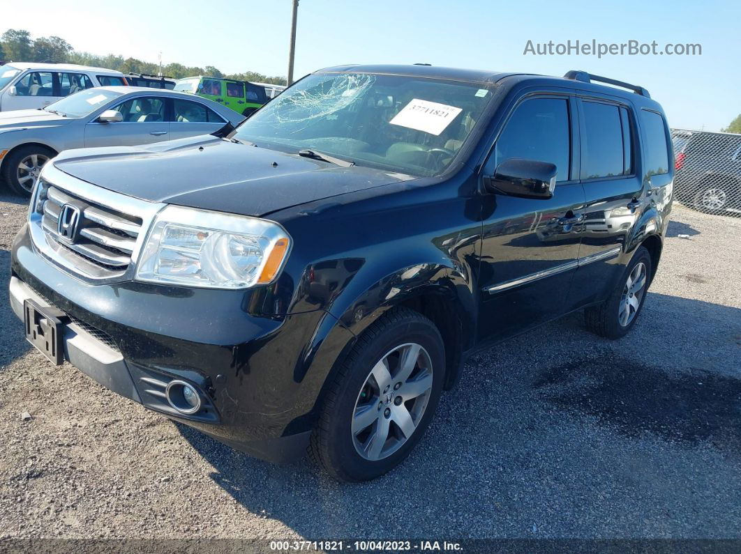 2013 Honda Pilot Touring Black vin: 5FNYF4H92DB075849