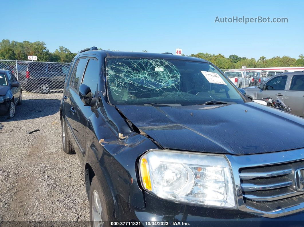 2013 Honda Pilot Touring Black vin: 5FNYF4H92DB075849