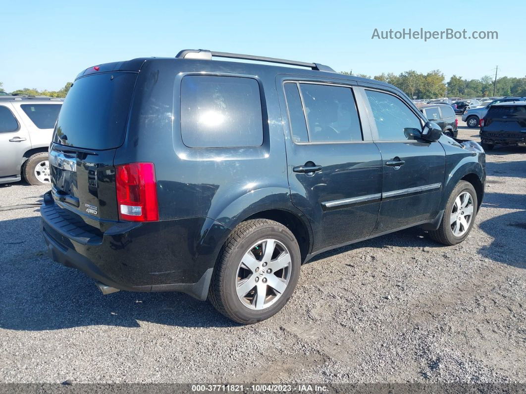 2013 Honda Pilot Touring Black vin: 5FNYF4H92DB075849