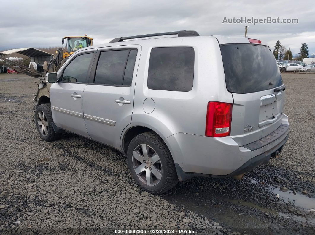 2013 Honda Pilot Touring Silver vin: 5FNYF4H92DB083398