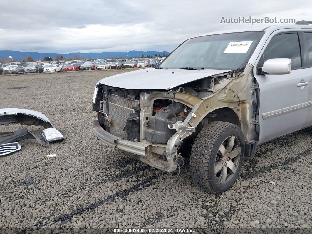 2013 Honda Pilot Touring Silver vin: 5FNYF4H92DB083398