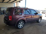 2015 Honda Pilot Touring Burgundy vin: 5FNYF4H92FB011006