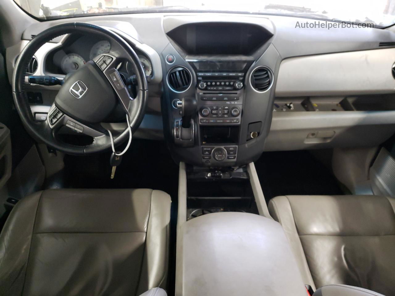 2015 Honda Pilot Touring Белый vin: 5FNYF4H92FB046158