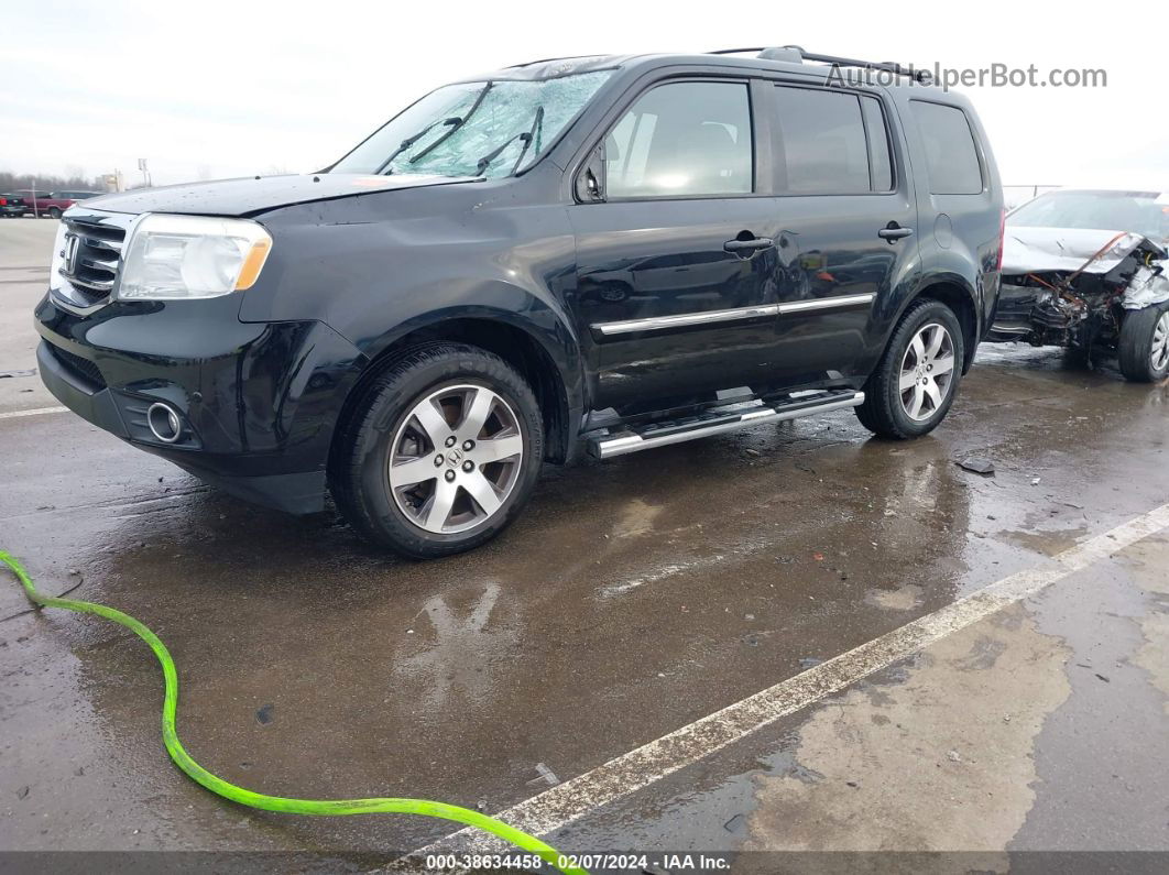 2013 Honda Pilot Touring Черный vin: 5FNYF4H93DB021024