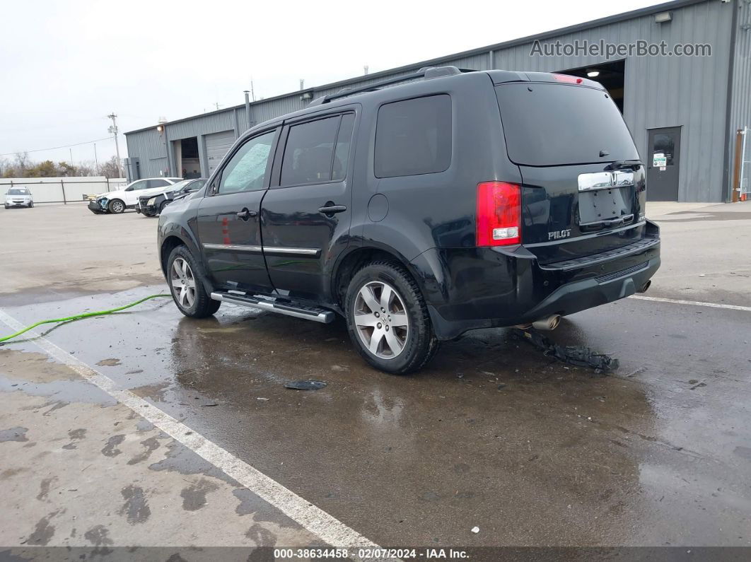 2013 Honda Pilot Touring Black vin: 5FNYF4H93DB021024