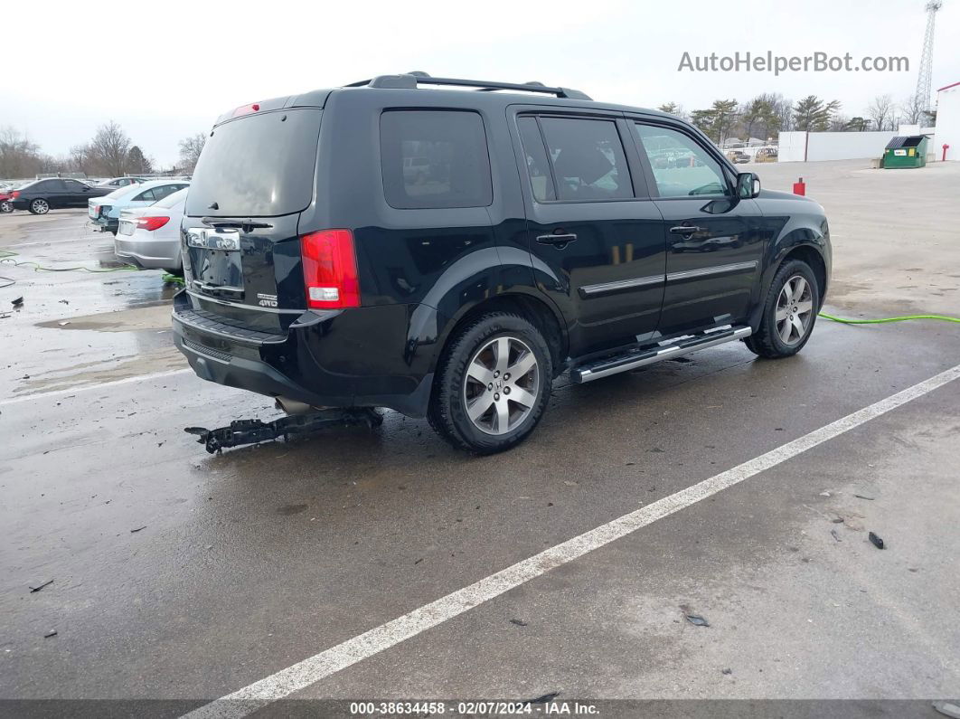 2013 Honda Pilot Touring Black vin: 5FNYF4H93DB021024