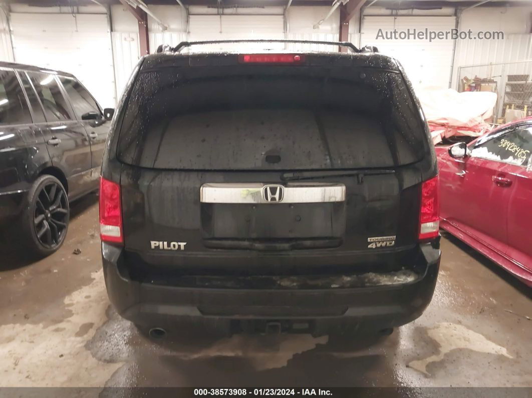 2013 Honda Pilot Touring Black vin: 5FNYF4H94DB016804