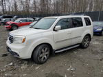 2013 Honda Pilot Touring White vin: 5FNYF4H94DB024823