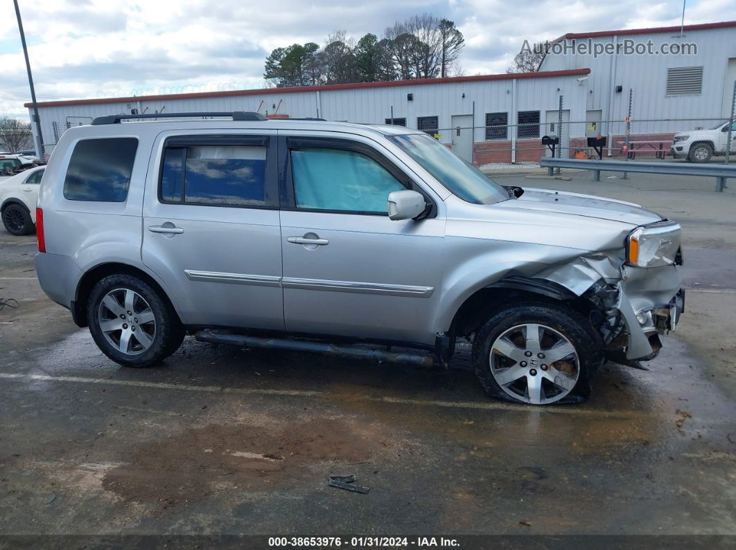 2013 Honda Pilot Touring Gray vin: 5FNYF4H94DB078686