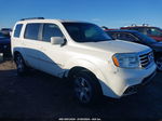 2013 Honda Pilot Touring White vin: 5FNYF4H95DB007884