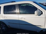 2013 Honda Pilot Touring White vin: 5FNYF4H95DB007884