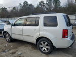 2013 Honda Pilot Touring White vin: 5FNYF4H95DB047687