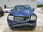 2013 Honda Pilot Touring Blue vin: 5FNYF4H96DB060674