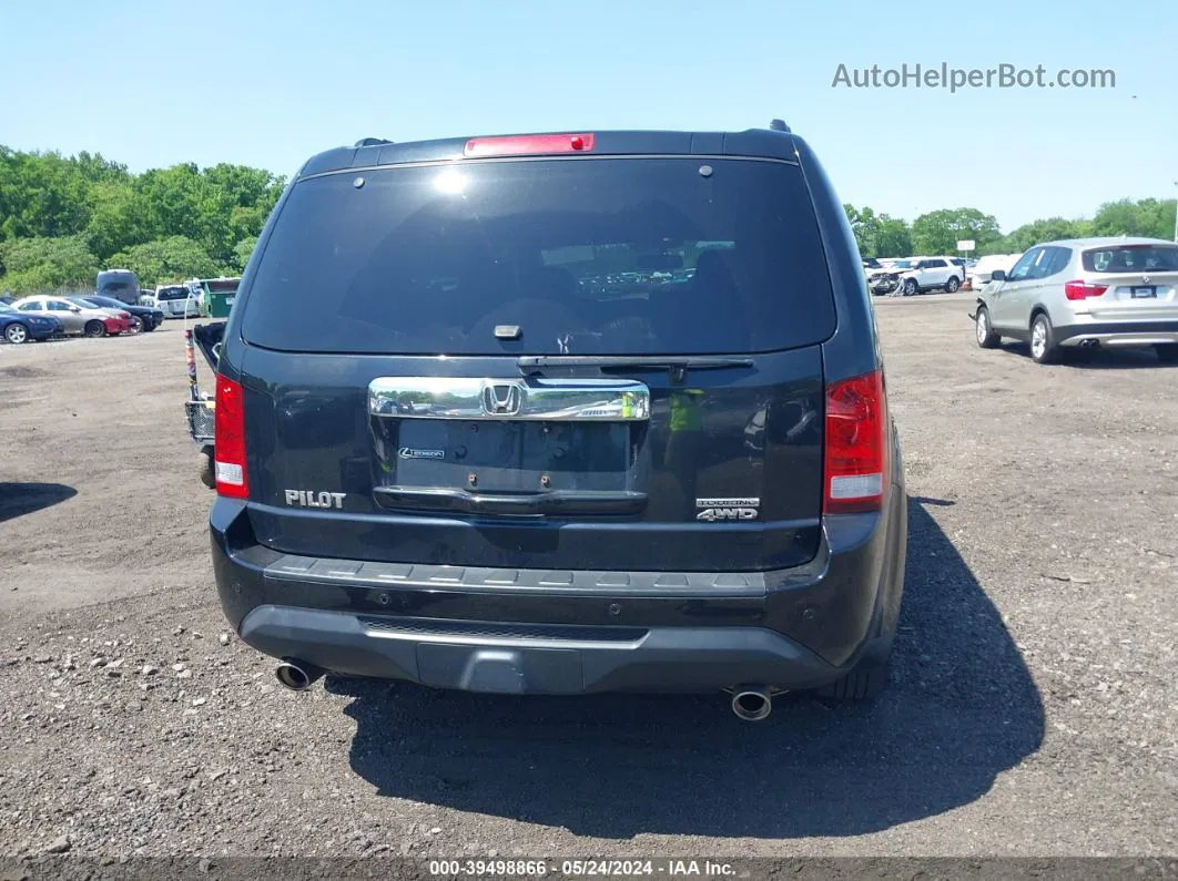 2013 Honda Pilot Touring Black vin: 5FNYF4H96DB070962