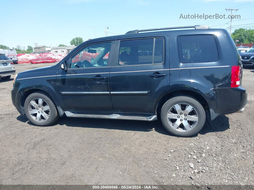 2013 Honda Pilot Touring Black vin: 5FNYF4H96DB070962