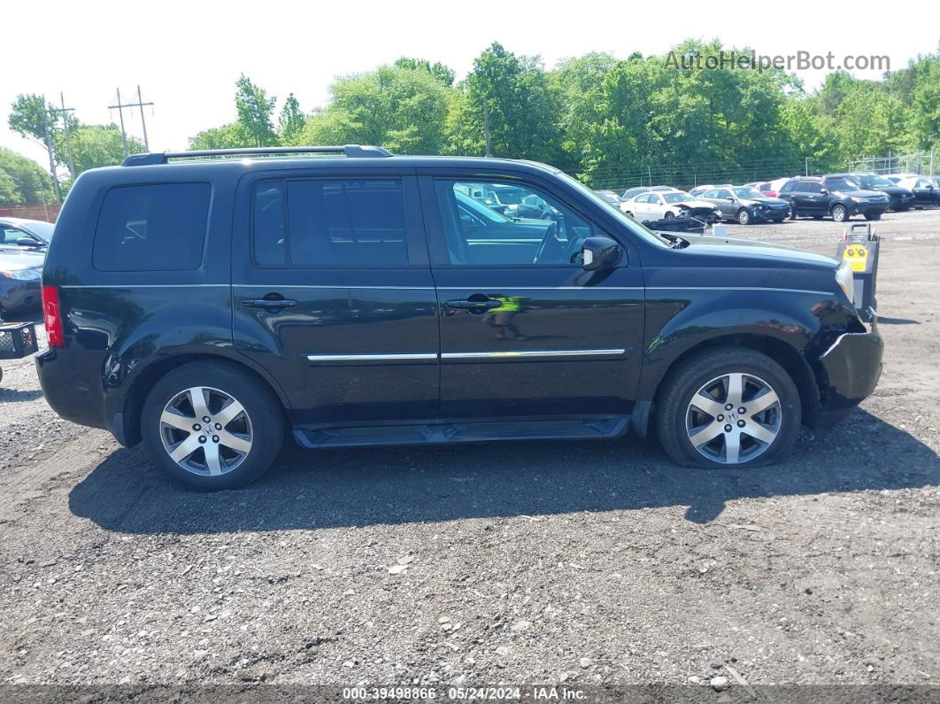 2013 Honda Pilot Touring Black vin: 5FNYF4H96DB070962