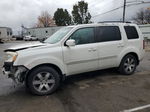 2013 Honda Pilot Touring White vin: 5FNYF4H97DB047741