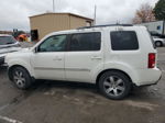 2013 Honda Pilot Touring White vin: 5FNYF4H97DB047741