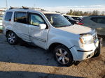 2013 Honda Pilot Touring Белый vin: 5FNYF4H97DB051515