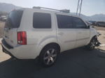 2013 Honda Pilot Touring White vin: 5FNYF4H97DB051563