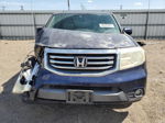 2013 Honda Pilot Touring Blue vin: 5FNYF4H97DB077645