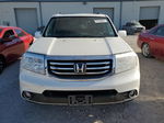 2013 Honda Pilot Touring White vin: 5FNYF4H97DB078939