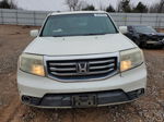 2013 Honda Pilot Touring White vin: 5FNYF4H98DB009631