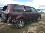 2013 Honda Pilot Touring Бордовый vin: 5FNYF4H98DB069859