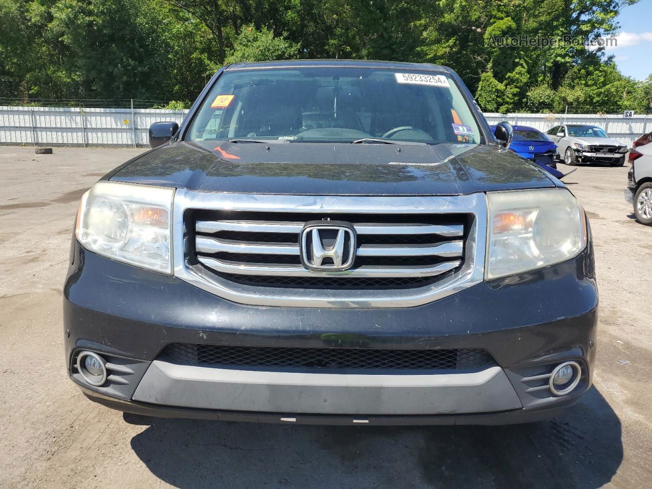 2013 Honda Pilot Touring Black vin: 5FNYF4H98DB082546