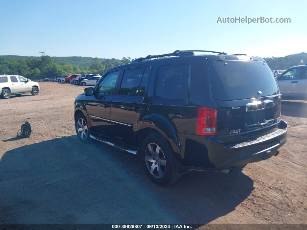 2013 Honda Pilot Touring Black vin: 5FNYF4H99DB002672