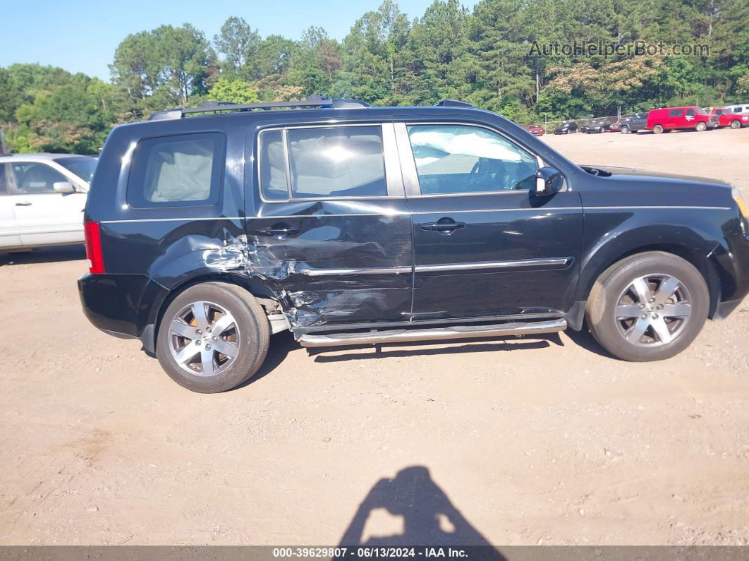 2013 Honda Pilot Touring Black vin: 5FNYF4H99DB002672