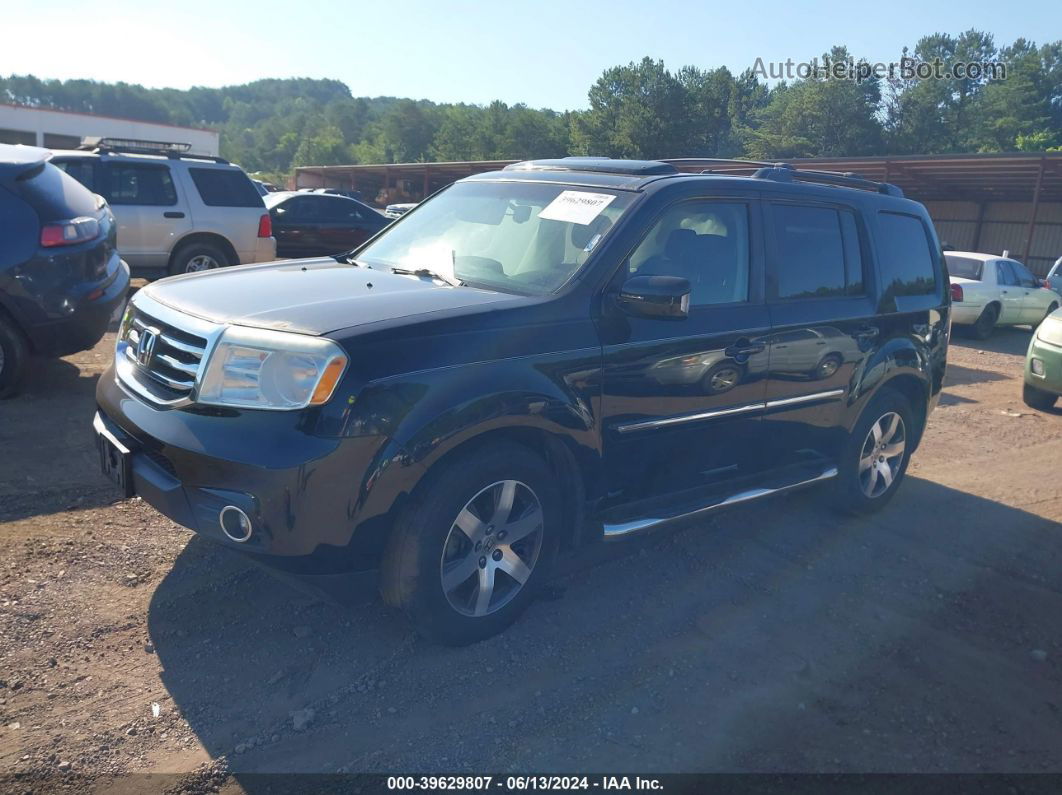 2013 Honda Pilot Touring Black vin: 5FNYF4H99DB002672