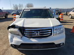 2013 Honda Pilot Touring White vin: 5FNYF4H99DB034120