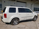 2013 Honda Pilot Touring White vin: 5FNYF4H99DB072463