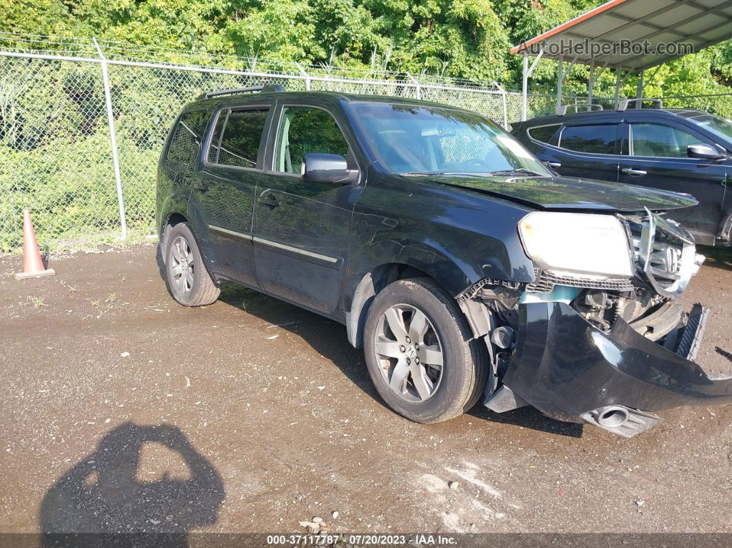 2013 Honda Pilot Touring Black vin: 5FNYF4H9XDB042078