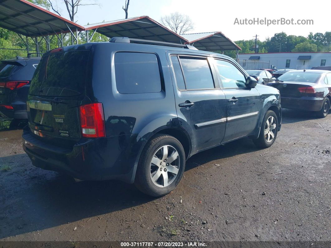 2013 Honda Pilot Touring Black vin: 5FNYF4H9XDB042078