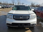 2015 Honda Pilot Touring White vin: 5FNYF4H9XFB046487