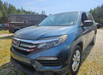 2017 Honda Pilot Lx Blue vin: 5FNYF5H16HB035957